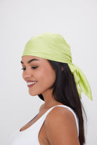 Multiway Headscarf in Green | Bandana | Top | Neck Tie | Glam | Festival | Party | Brunch  | Lime | Women's Accessory | Accessory | Holiday | Beach | Summer