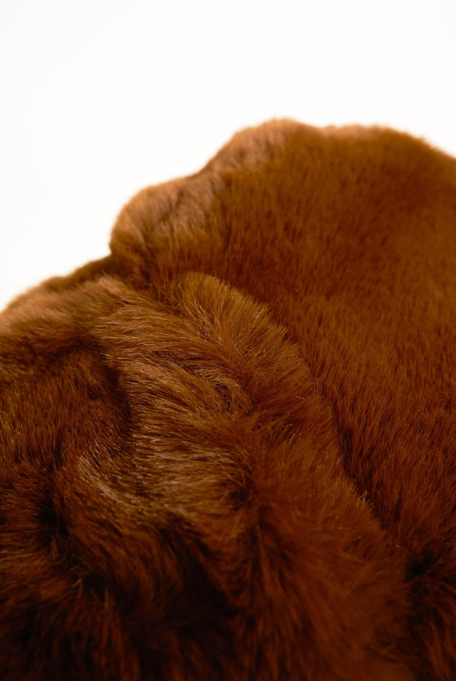 Woman's Faux Fur Trapper in Brown