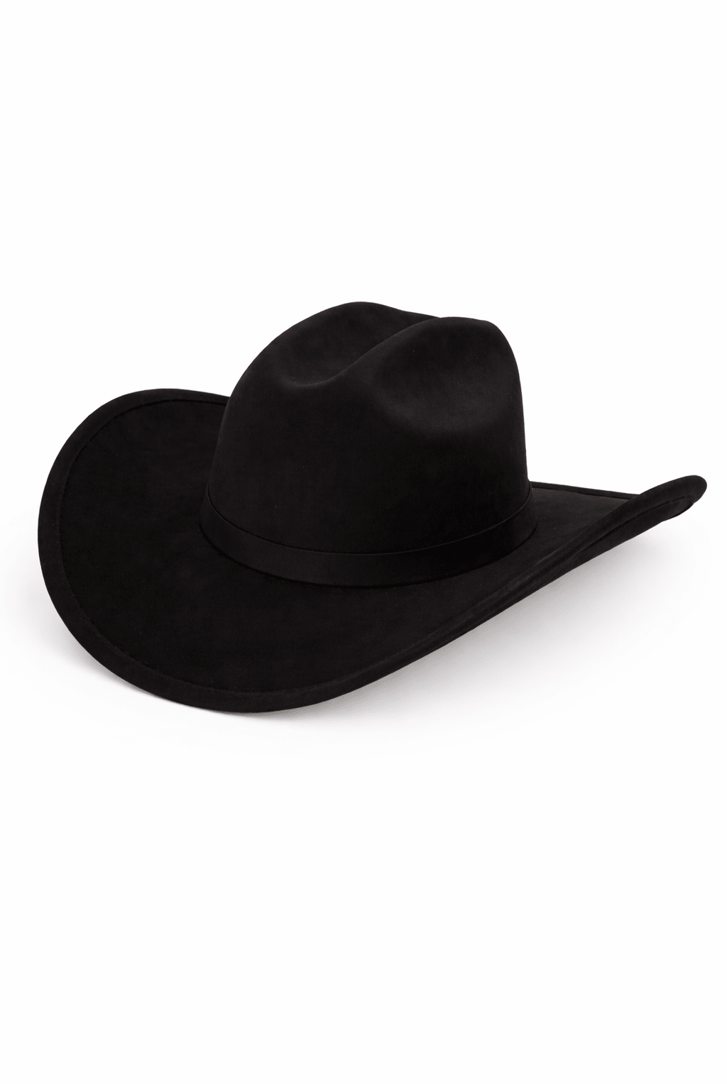 Black Faux Suede Cowboy Hat - Cowboy Hat - My Accessories London