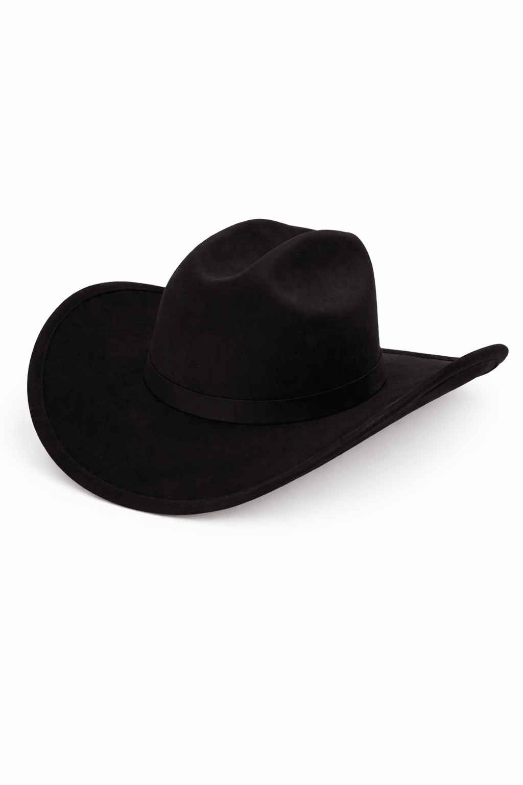 Black Faux Suede Cowboy Hat - Cowboy Hat - My Accessories London