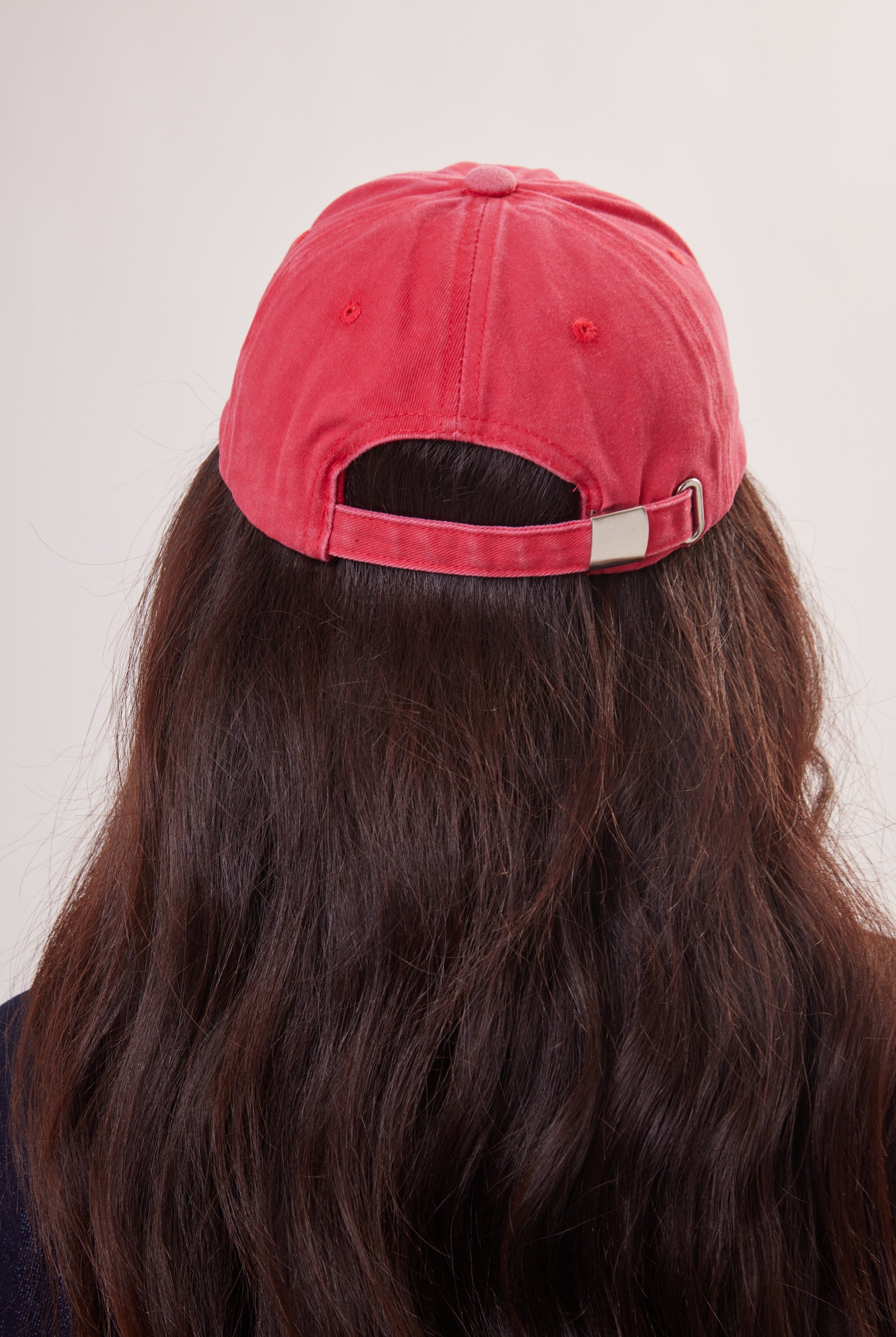 Brooklyn Baseball Cap in Red - Baseball Cap - My Accessories London