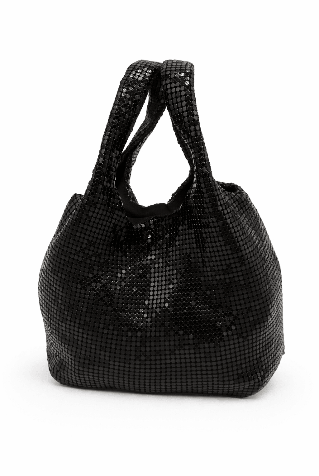 Chainmail Handheld Bag in Black - Mini Bag - My Accessories London