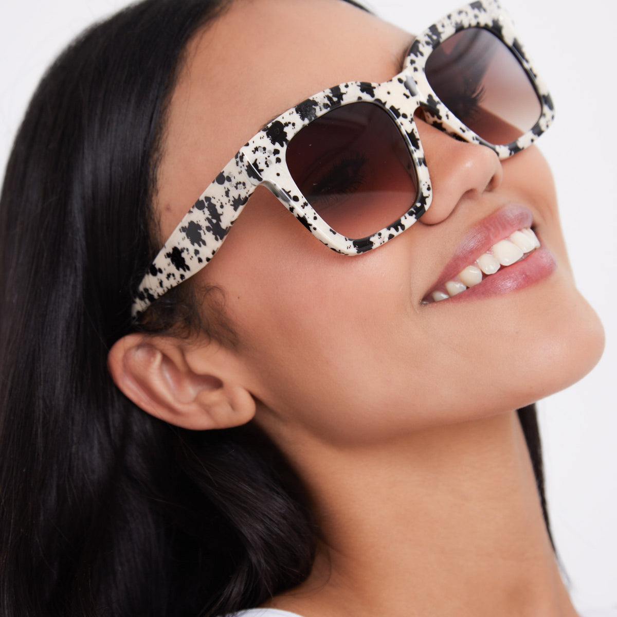 Oversized Square Sunglasses in Tortoiseshell | My 