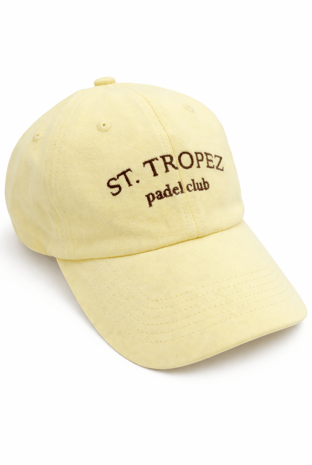 St. Tropez Padel Club Baseball Cap in Yellow - Baseball Cap - My Accessories London