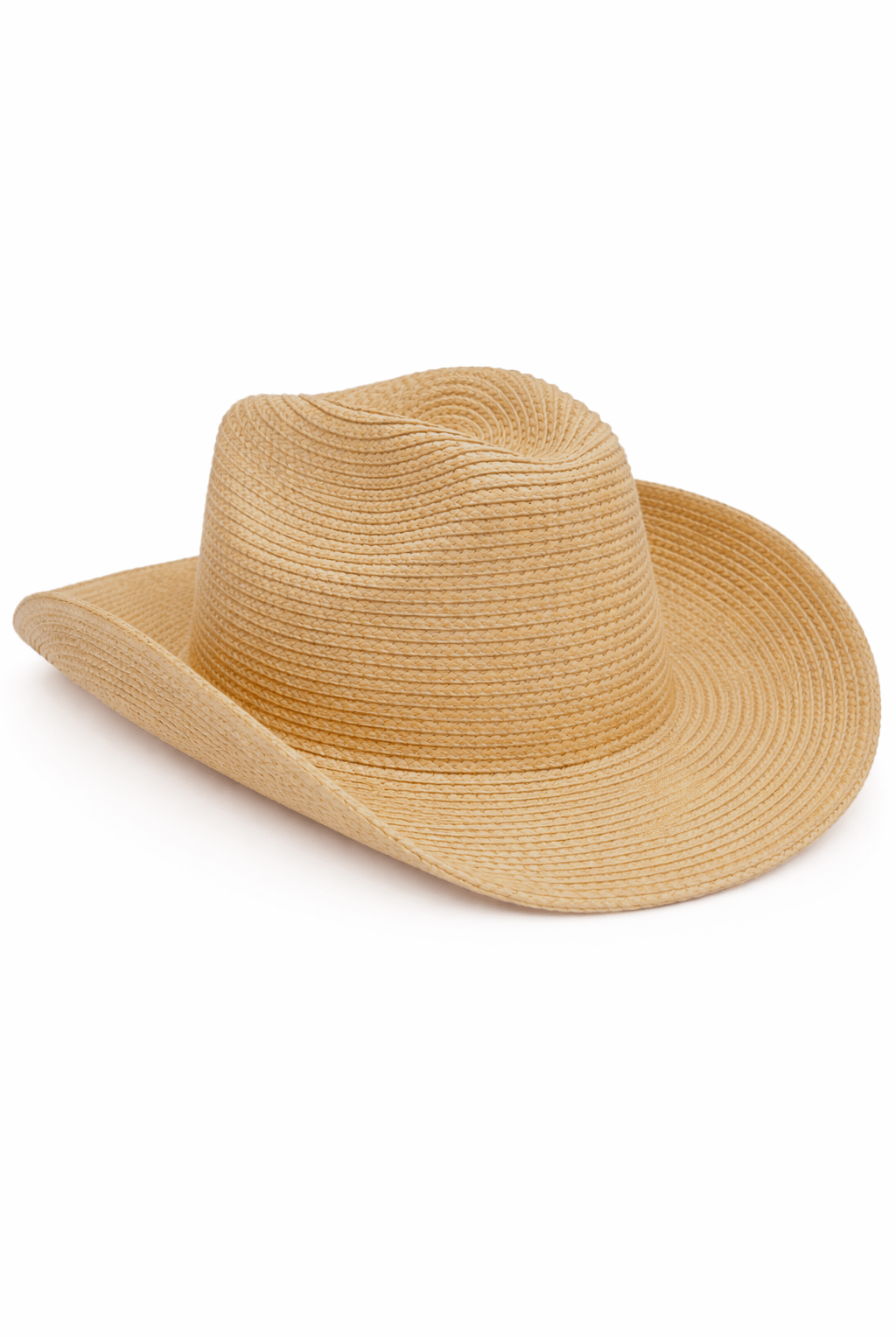 Straw Cowboy Hat in Natural Brown - Cowboy Hat - My Accessories London