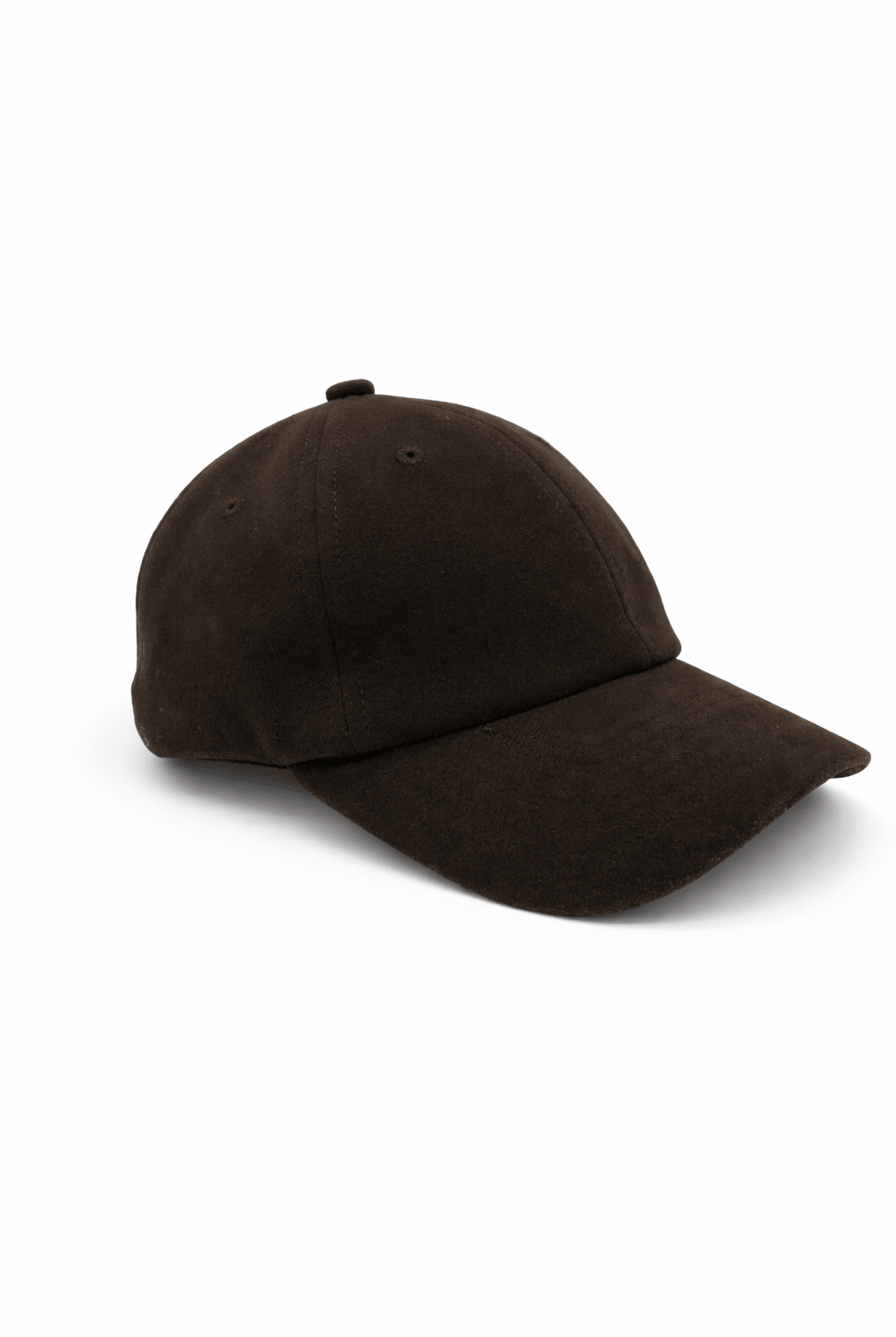 Suede Baseball Cap in Brown - My Accessories London