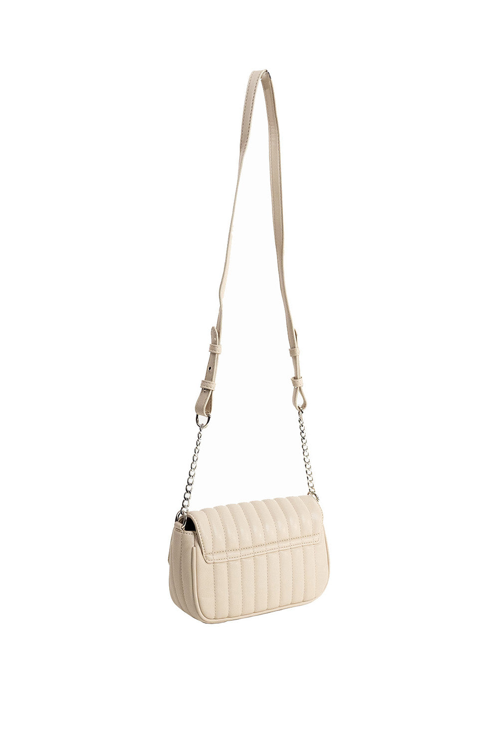 Padded Quilted Crossbody Bag | Beige Crossbody Bag | My Accessories London Bag