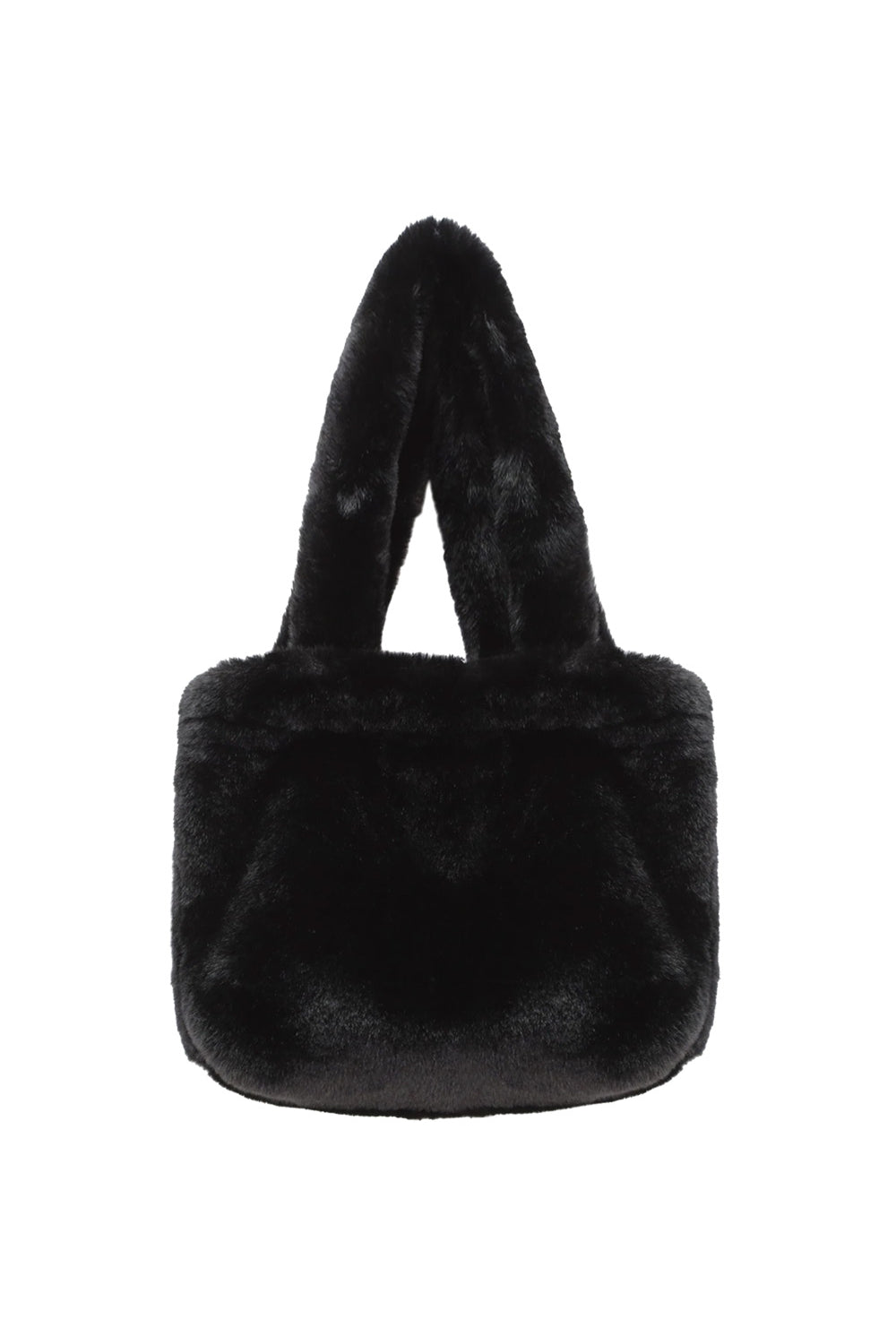 Fluffy Bag | Black Bag |Women's Accessories | Vegan | Autumn | Winter |