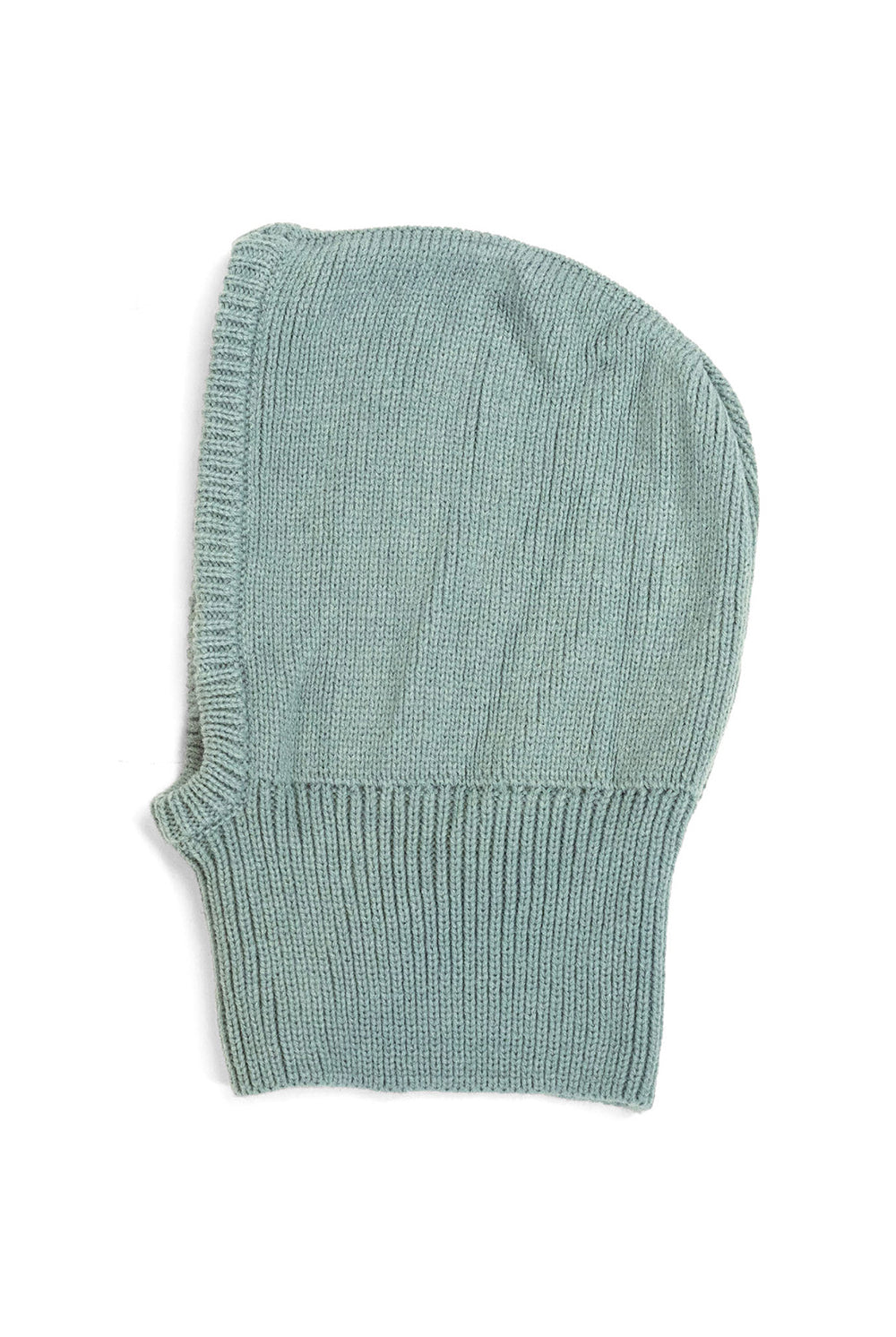 Woman's Knitted Hood Balaclava in Green
