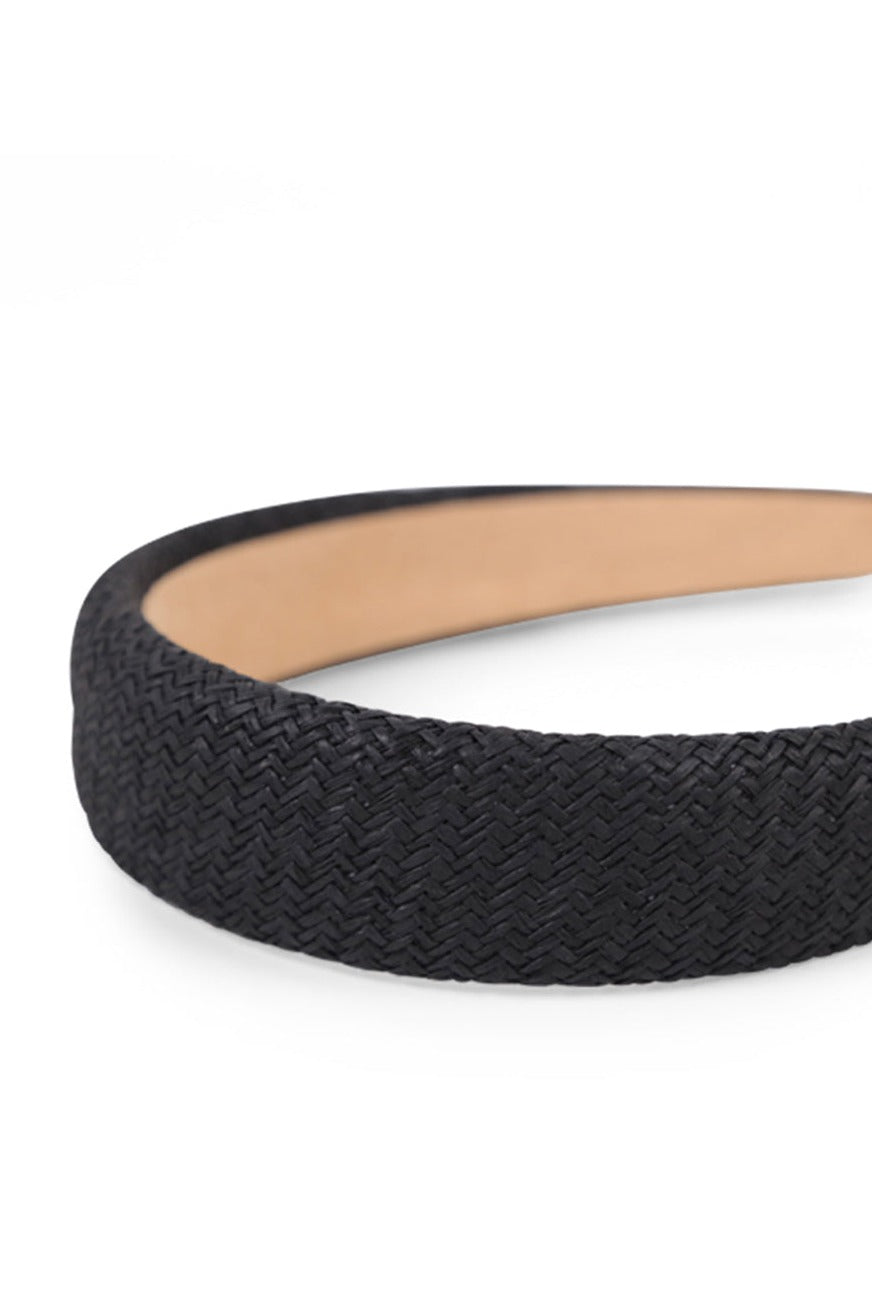 Woven Rounded Headband in Black | Summer | Hair | Wedding Guest | Occasion | Hair Accessories | Women's Accessories | Women |