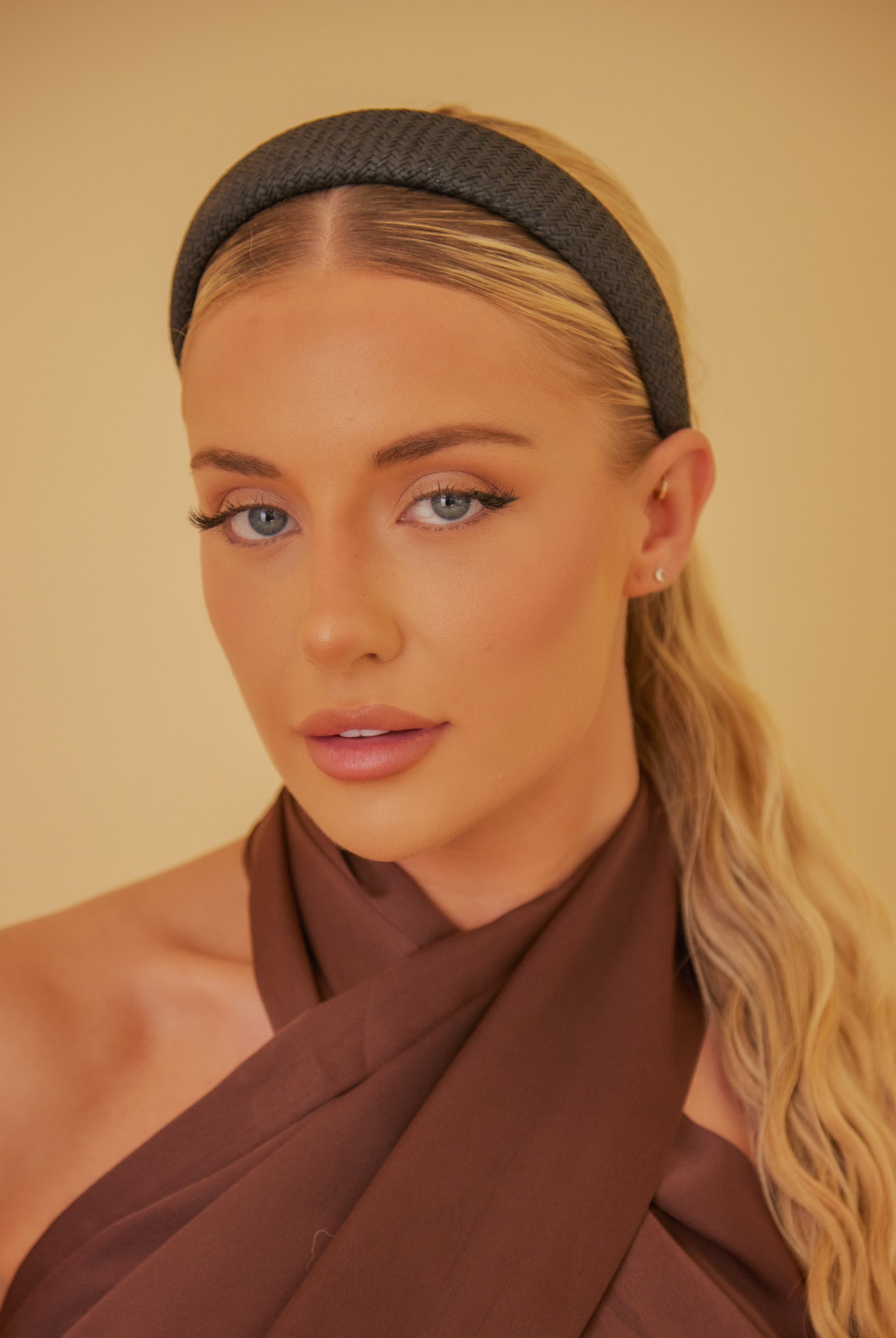 Woven Rounded Headband in Black | Summer | Hair | Wedding Guest | Occasion | Hair Accessories | Women's Accessories | Women |