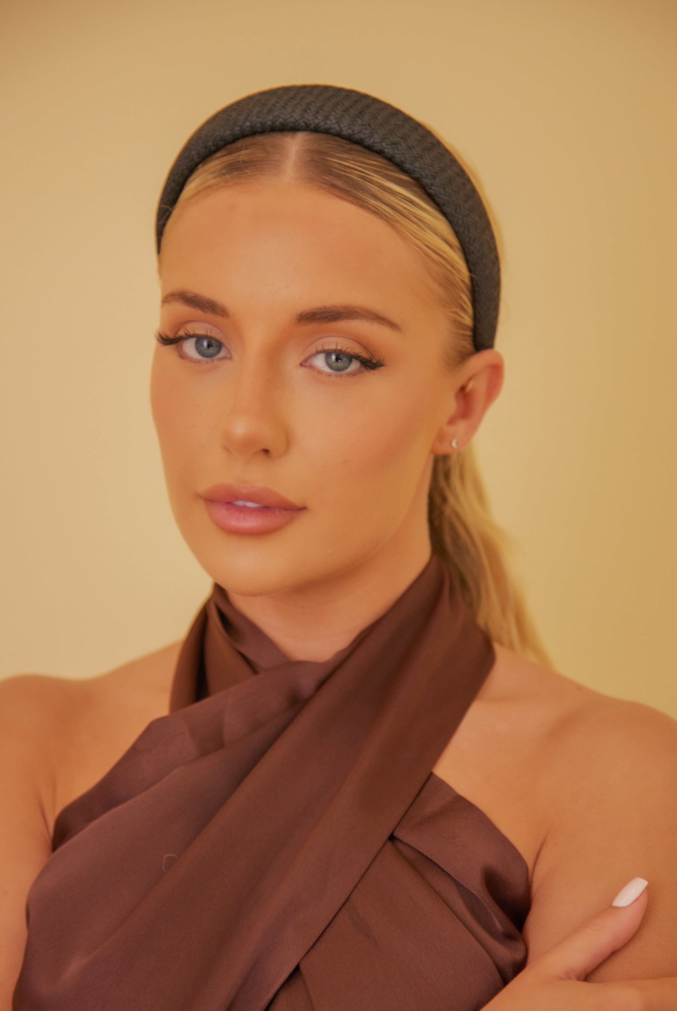 Woven Rounded Headband in Black | Summer | Hair | Wedding Guest | Occasion | Hair Accessories | Women's Accessories | Women |