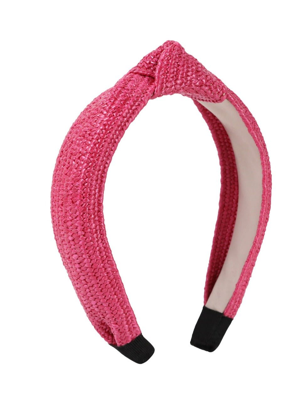 Woven Knot Headband in Pink - Headband - My Accessories London