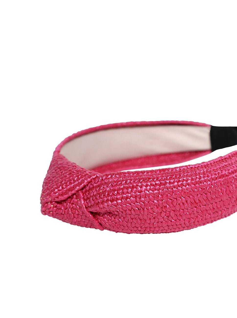 Woven Knot Headband in Pink - Headband - My Accessories London