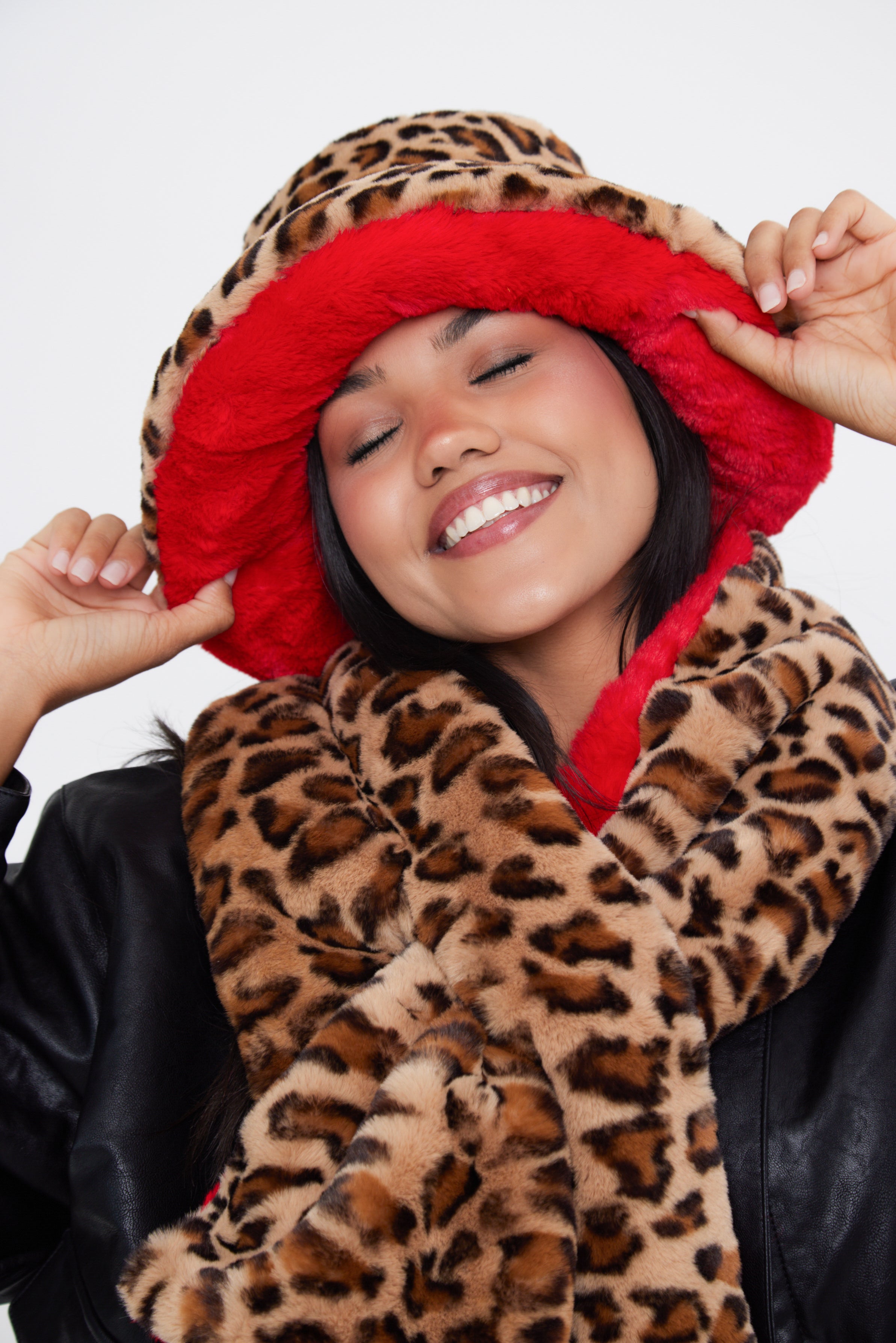 Sun hat with scarf discount