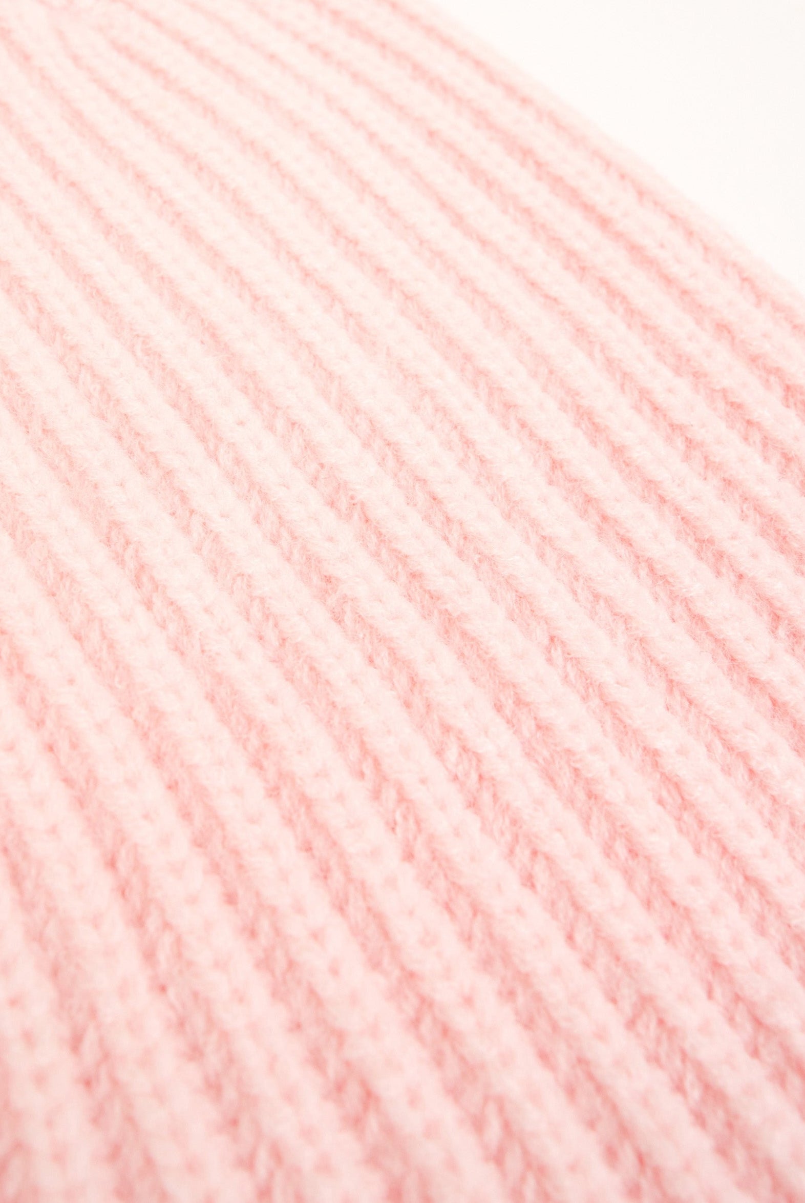 Loose Fit Ribbed Knit Balaclava in Pink | Hood | Snood | Knitwear | Coquette | Ballet Core | Plaza Core | Winter | Autumn | Winter Accessories | Autumn Accessories | Baby Pink | Lolita | Ski | Skiing | Women |