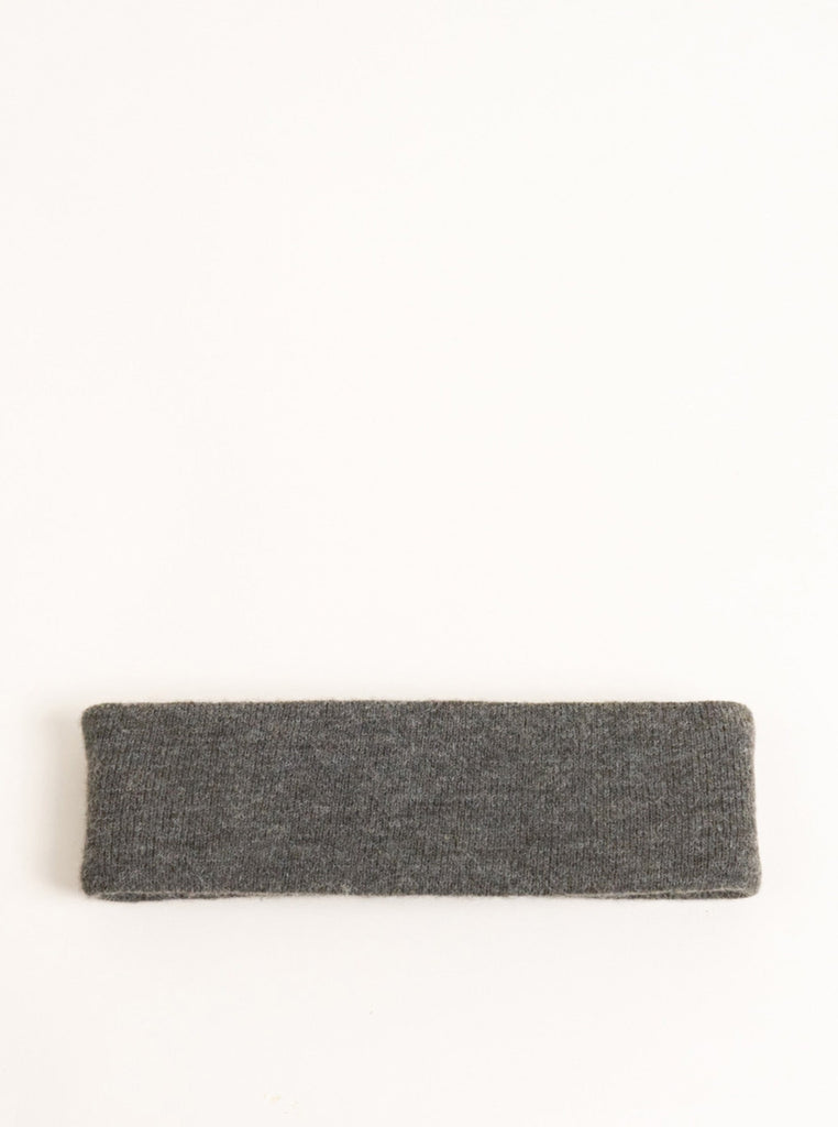 Knitted Headband in Grey | Plaza Core | Old Money | Ski | Ski Season | Skiing | Ski Accessories | Winter | Autumn | Fall | Grunge | Grunge sleaze | Biker | Minimal | Minimalist | Autumn Accessories | Winter Accessories | Fall Accessories | Women's Accessories | Women | Streetstyle | Streetwear | Fall Style | Winter Style | Autumn Style | Hair Accessories | Headband | Grey Headband