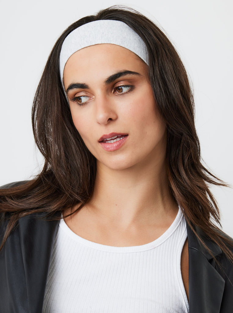 My Accessories London Jersey Headbands in Black and Grey | 90s | Retro | Gym | Work | Festival | multipack | Women's accessories | Accessory | Y2K | Basics | Essentials |