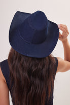 Woman's Dark Denim Cowboy Hat 