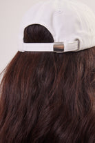 Woman's Portofino Yacht Club Baseball Cap in White and Green