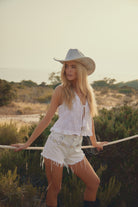 Silver Festival Cowboy Hat with Silver Patches 