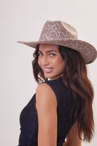 Woman's Snake Print Cowboy Hat