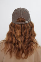 Women’s Wellness Studios Baseball Cap in Washed Brown 