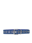My Accessories London Denim Eyelet Belt in Blue | Accessory | Accessories | Y2K | Retro | Glam | Adjustable | Women's | Going out | Occasion | 