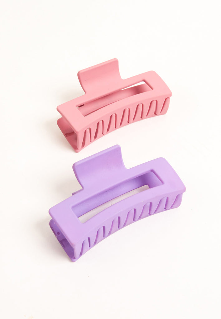 My Accessories London Hair Clip | Hair Accessories | Accessory | Hair Claw | Purple | Large Hair Clip | 90's Hair | Y2K Hair