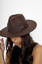 Fedora in a Chocolate Brown - Fedora - My Accessories London