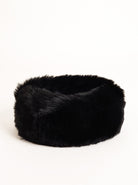 Fluffy Faux Fur Headband in Black - Headband - My Accessories London