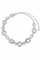 Hammered Chain Statement Belt in Silver - Chain Belt - My Accessories London