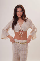 Hammered Square Chain Belt in Gold - Chain Belt - My Accessories London