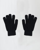 Knitted Touch Screen Gloves in Black - Gloves - My Accessories London