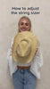 Straw Cowboy Hat in Purple | | Festival Hat | Holiday Hat | Women's summer hat | Beach | Holiday | My Accessories London Hat | Lilac Cowboy Hat Purple Hat | Lilac Hat | Cowgirl Hat | best Festival hat 