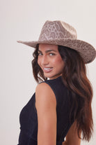 Snake Print Cowboy Hat - Cowboy Hat - My Accessories London