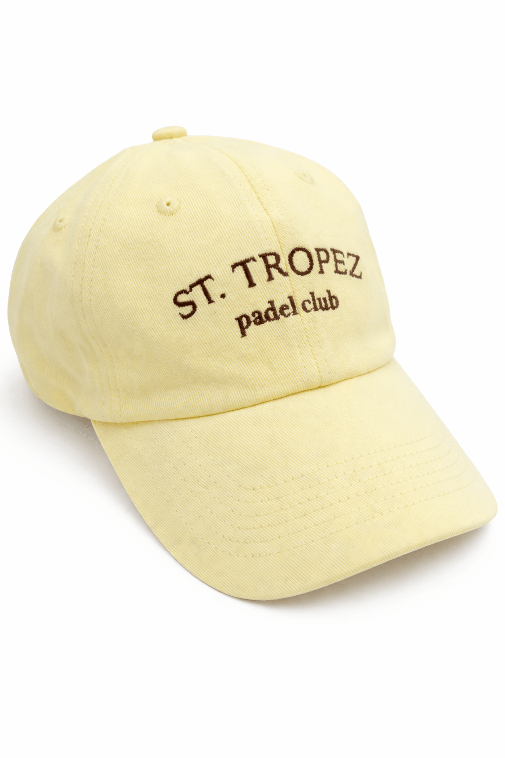St. Tropez Padel Club Baseball Cap in Yellow - Baseball Cap - My Accessories London