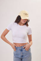 St. Tropez Padel Club Baseball Cap in Yellow - Baseball Cap - My Accessories London