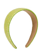 Straight Beaded Headband in Lime Green - Headband - My Accessories London