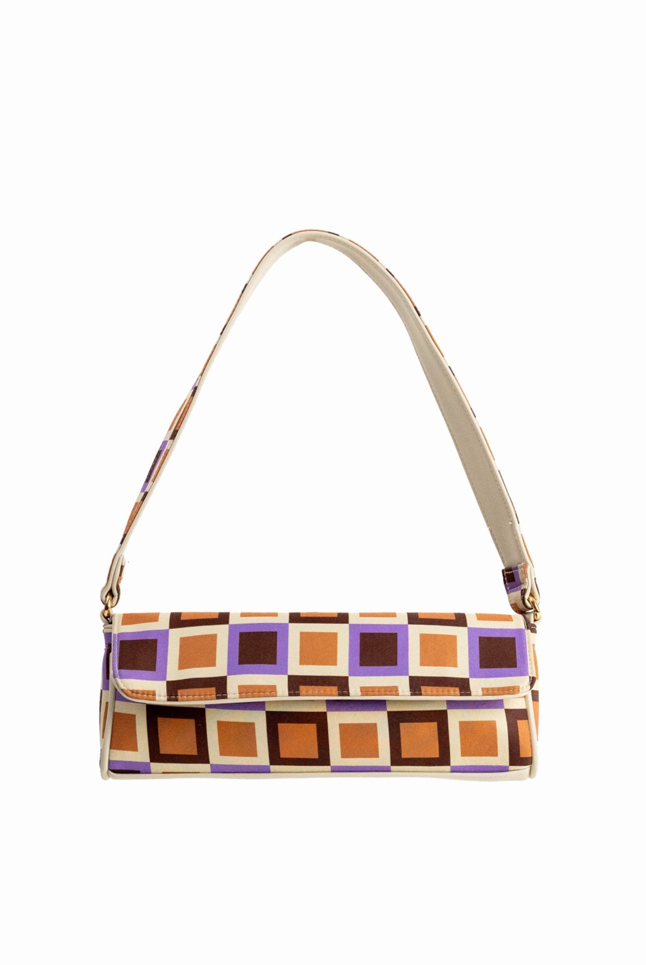 My Accessories London Bag | Geometric print bag | 70's shoulder bag  | Women's shoulder bag