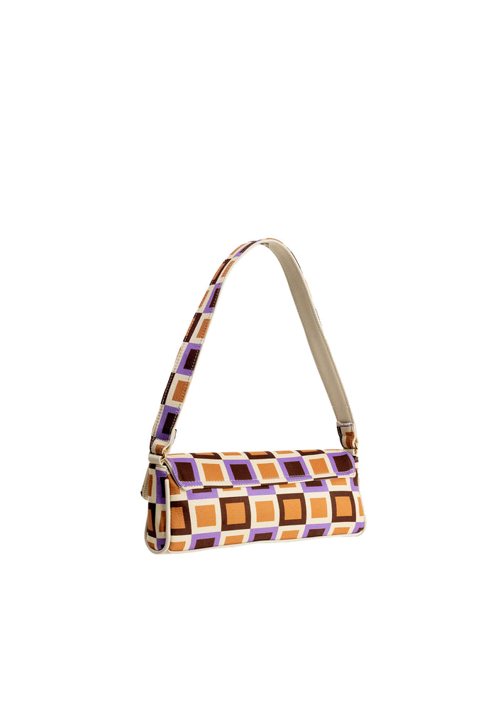 My Accessories London Bag | Geometric print bag | 70's shoulder bag | Women's shoulder bag