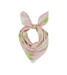 Multiway Headscarf in Pink and Green Argyle Print | Bandana | Satin | Top | Neck Tie | Festival | Summer | Beach | Holiday | Glam | Party | Brunch | Women's Accessories | Accessory 