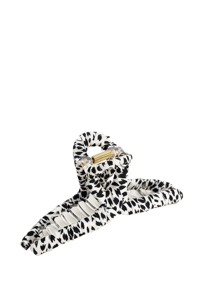 Twist Hair Claw in Black and White Zebra Print | My Accessories London Hair Claw | Womens hair clip