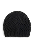 My Accessories London Basic Crochet Hat in Black | Women's Accessories | Autumn | Winter | Knitted | Grunge | Grunge sleaze | E girl | Indie | Elevated indie | 90s | Y2k | Women | Winter accessories | Autumn accessories | 