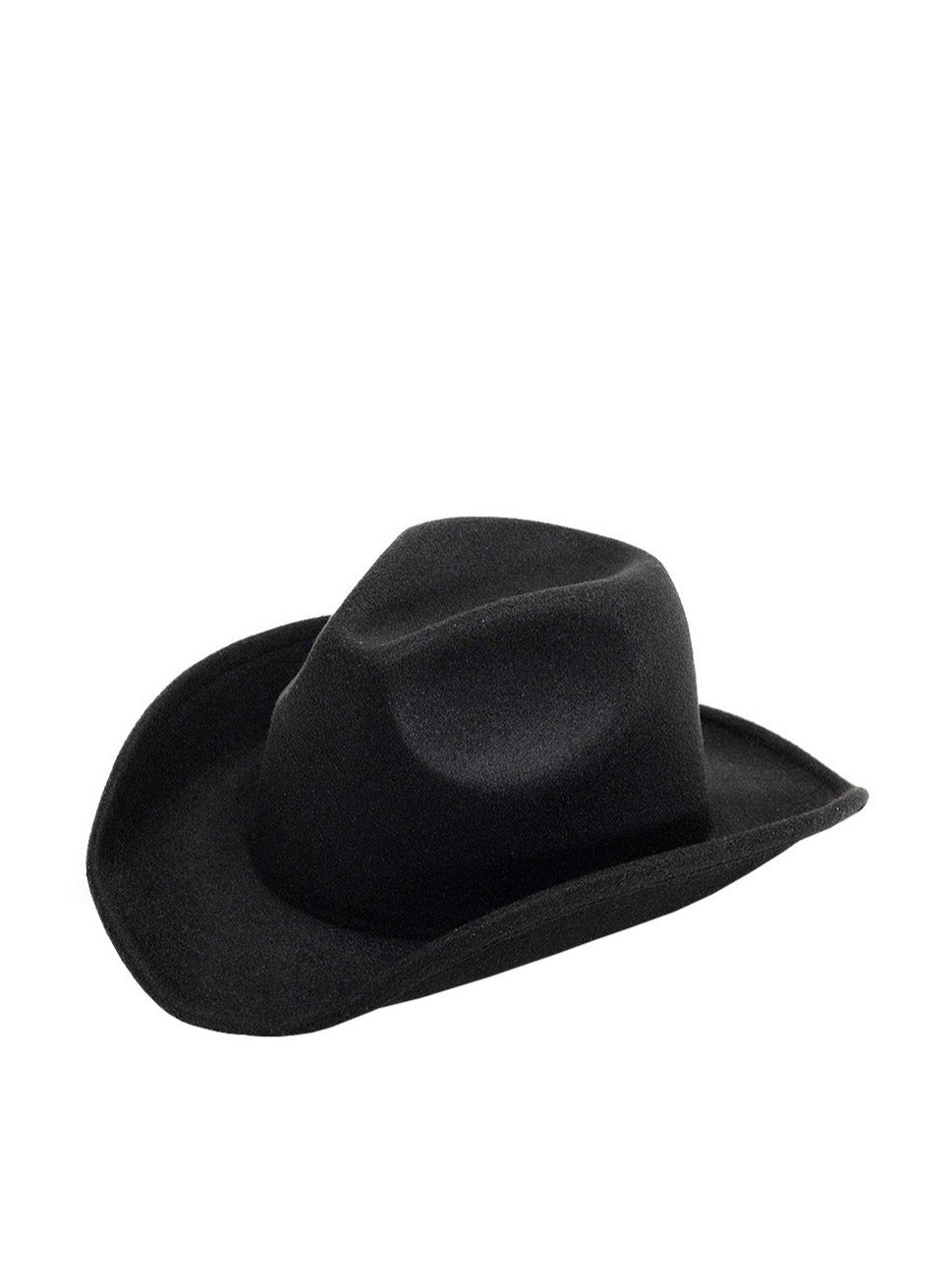 Cowboy Hat in Black | Western | Chic | Barbiecore | Barbie | Occasion | Festival | Party | Halloween | Hat | Hats | Women's Accessories | Autumn | Winter | Grunge | Indie | Elevated indie | Hippy