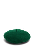 My Accessories London wool Beret in Green | Hat | Womens Accessories | Autumn | Winter