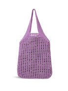 Knitted Crochet Tote in Lilac | Shopper | Bag | Purple | Summer | Festival | Women's Accessories | Women | Knitted | 