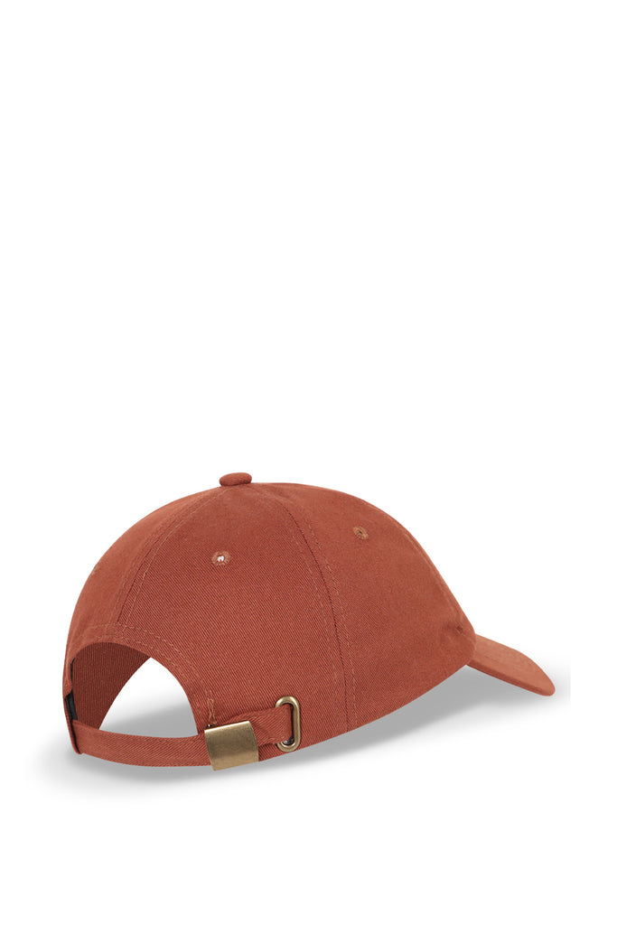 My Accessories London De Ja Vu Baseball Cap in Rust | Athleisure | Cap | Hat | Graphic | Sporty | Women's | Women's accessories