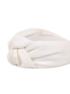 My Accessories London Satin Knot Headband in White | Occasion | Races | Wedding | Bridal | Wedding Guest | Hair Accessories | Women's Accessories | Women's | Glam | Summer |