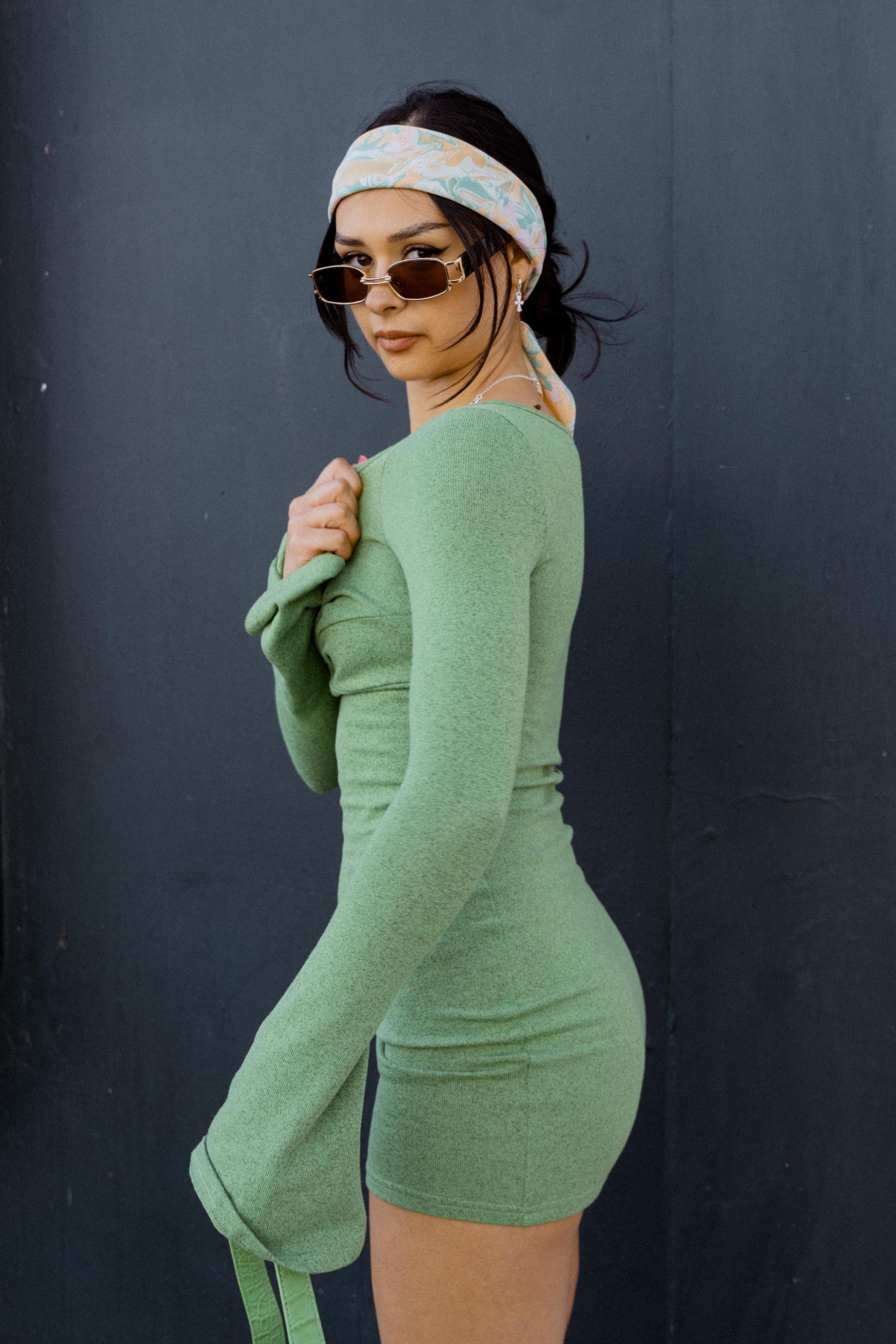 Metal Frame Oval Sunglasses in Brown and Gold - Sunglasses - My Accessories London